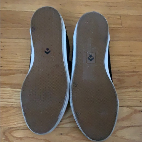 Converse All Star Black Suede Sneaker - Picture 3 of 4